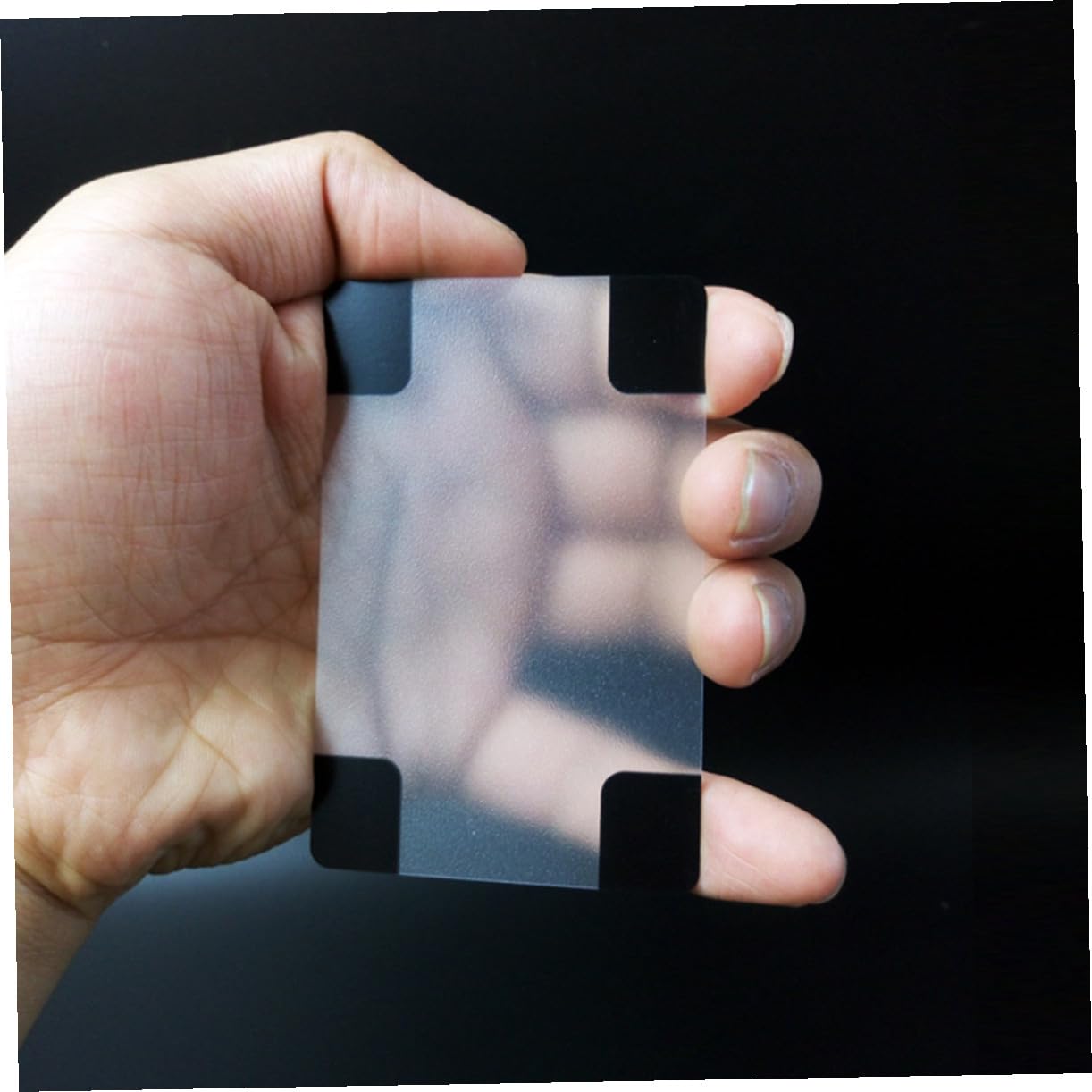 Abaodam 3piezas De Póker Transparente De Plástico De y para Interiores y Exteriores
