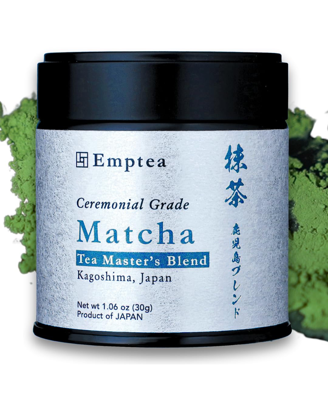 Emptea Kagoshima Matcha Powder Ceremonial Grade First Harvest Tea Master Blend Japanese Green Tea Powder from Kagoshima Japan