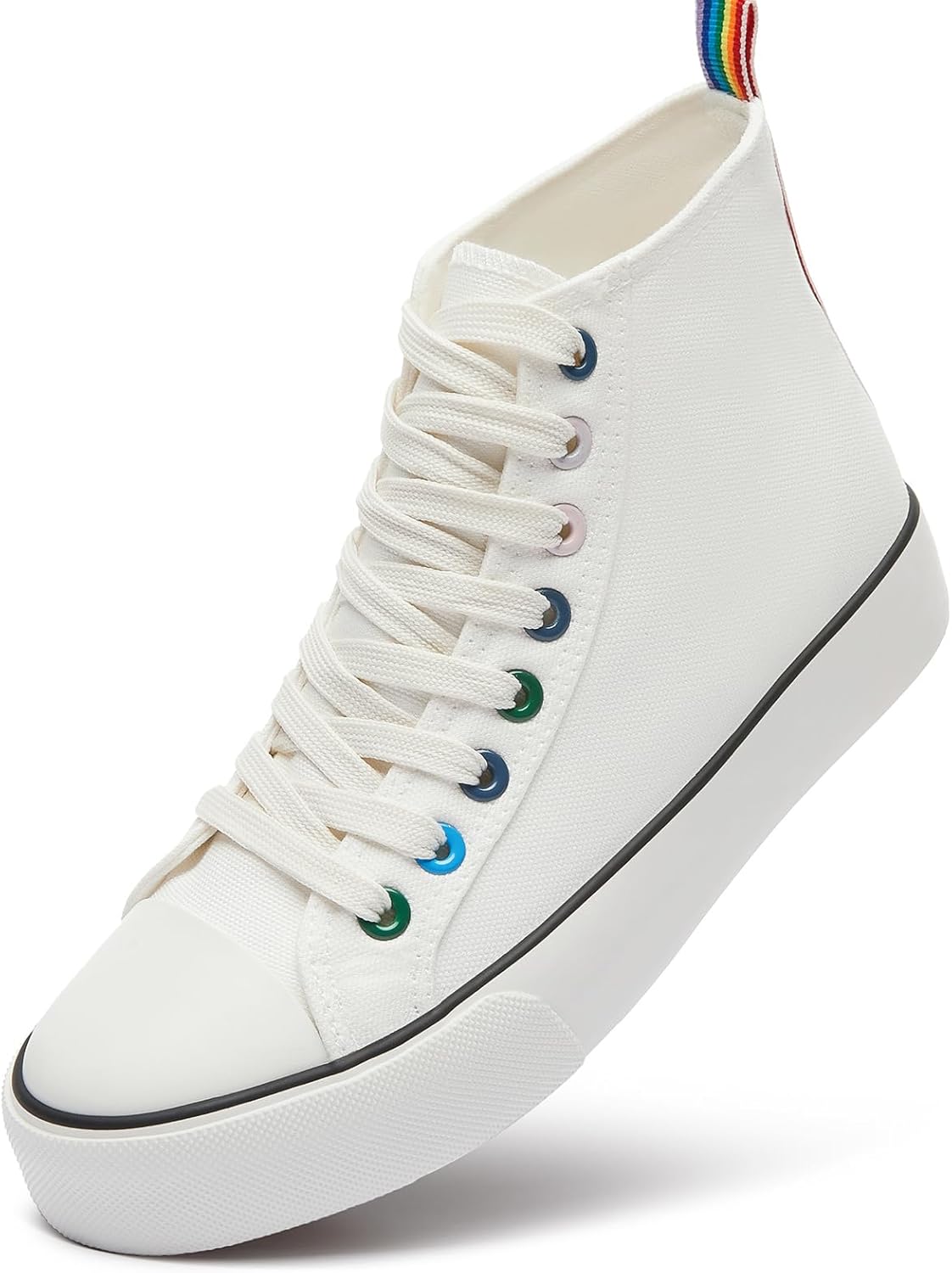 CLEAN STAMP Women's Hightop Canvas Shoe main image 1