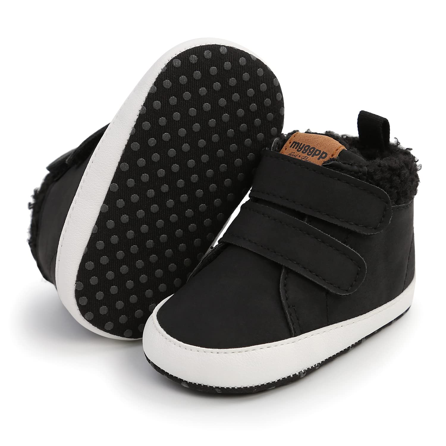 Zapatillas unisex con suela suave para bebés de 3 a 18 meses