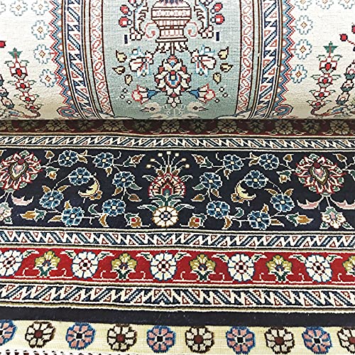 RUG 5x8ft zijde handgeknoopt georiënteerde traditionele klassieke Perzische tapijt Perzische tapijten Hand Tufted Silk… - Afbeelding 6