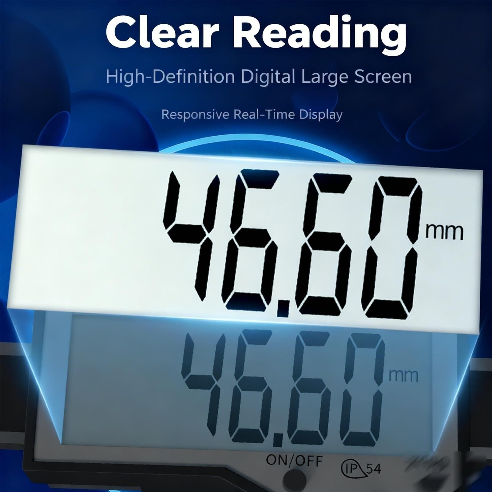 Profesjonalny cyfrowy miernik głębokości, wskaźnik cienkiego pręta ze stali nierdzewnej, 0-100 mm, dokładność ± 0,03 mm, ekran LCD, do pomiaru grubości spoin i zaokrągleń