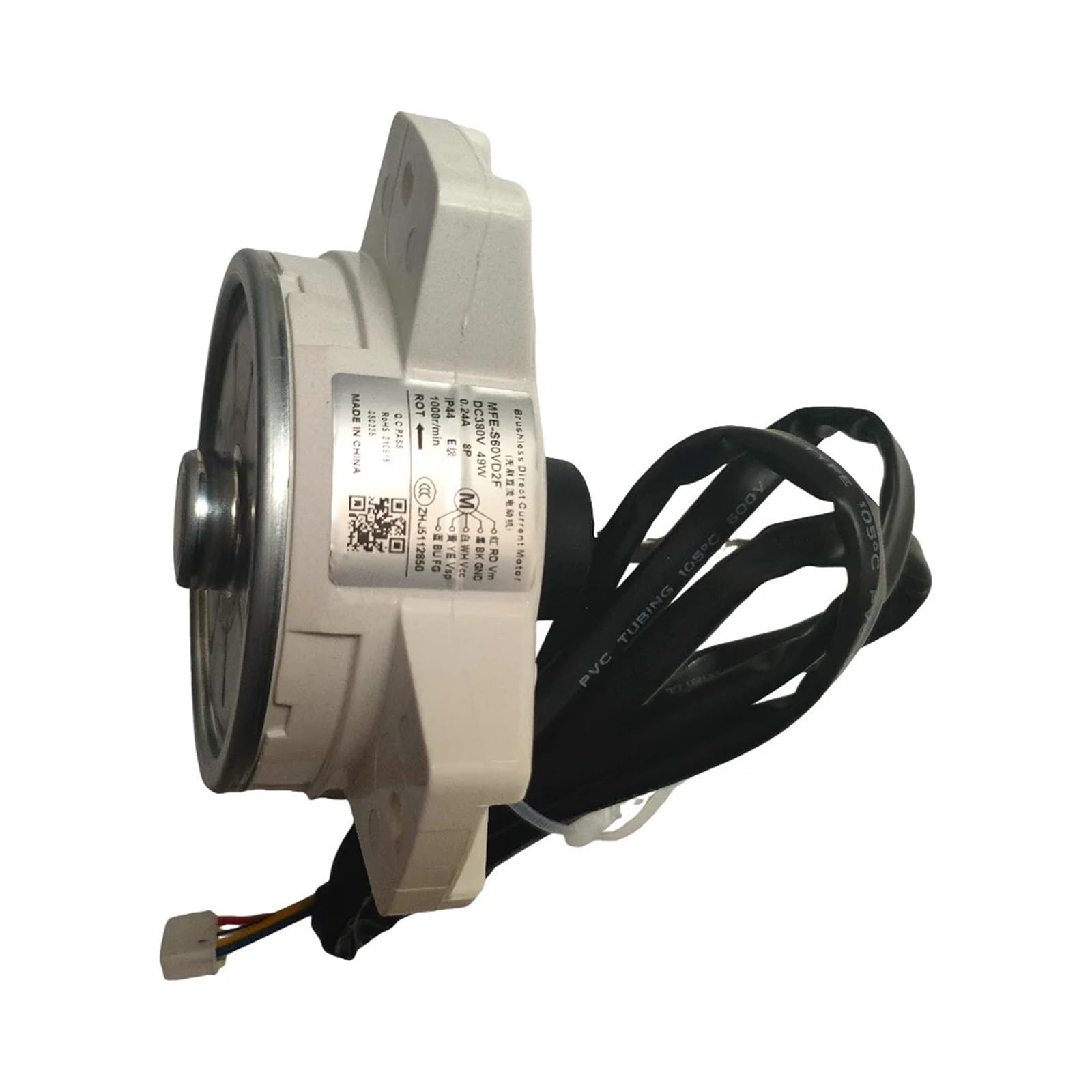 Klimaanlagenmotor kompatibel mit Fujitsu Inverter-Klimaanlage, externer Gleichstrommotor MFE-S60VD2F 23A12GA0827, bürstenloser Motor, Klimaanlagenkomponenten, Ersatz for den Klimaanlagenmotor