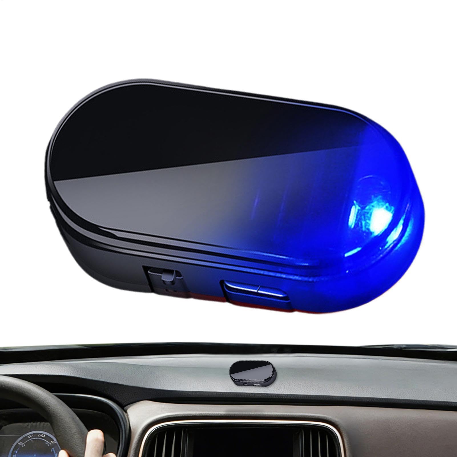 Luz de Alarma para Coche,Carga Solar con Puerto USB | Lámpara de Seguridad con Alarma LED Flash - para el Sedán, el Camión, la, Garaje, Aparcamiento Nocturno, Arcén