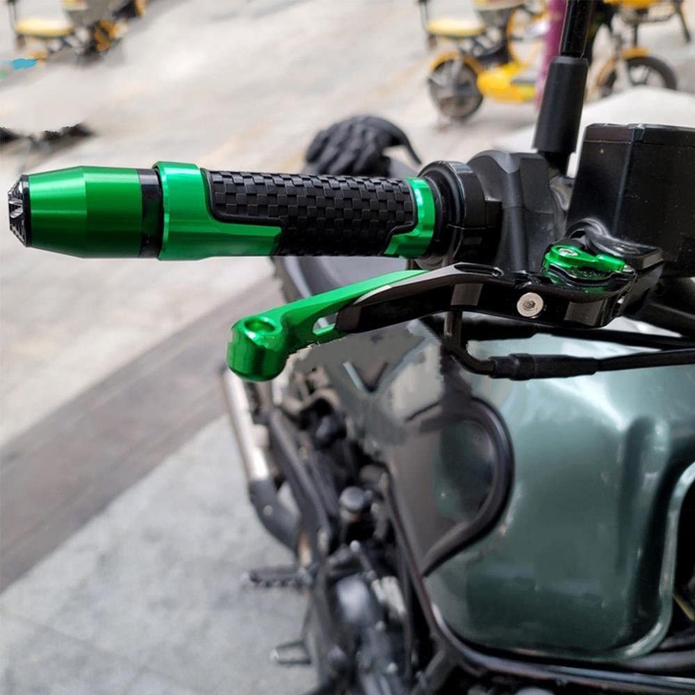 Moto Leviers d'embrayage De Frein pour Aprilia RS125 2006 2007 2008 2009 2010 Frein À Main De Moto Pliant Réglable Leviers De Frein d'embrayage Poignées De Guidon (Couleur : 18)