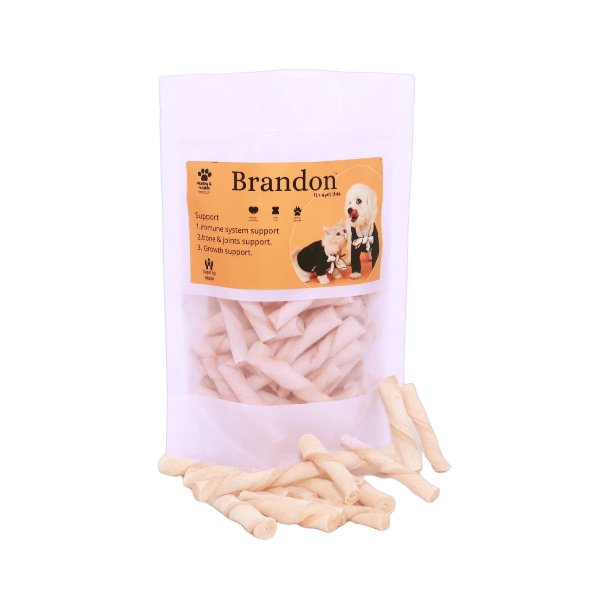 Brandon 1 Kg White Twisted Chew Sticks for Dogs Promotes Healthy Teeth & Gums All Dog Breeds & Stages (1 kg Twisted) (B0BRGGC83Z) Amazon Price History, Amazon Price Tracker