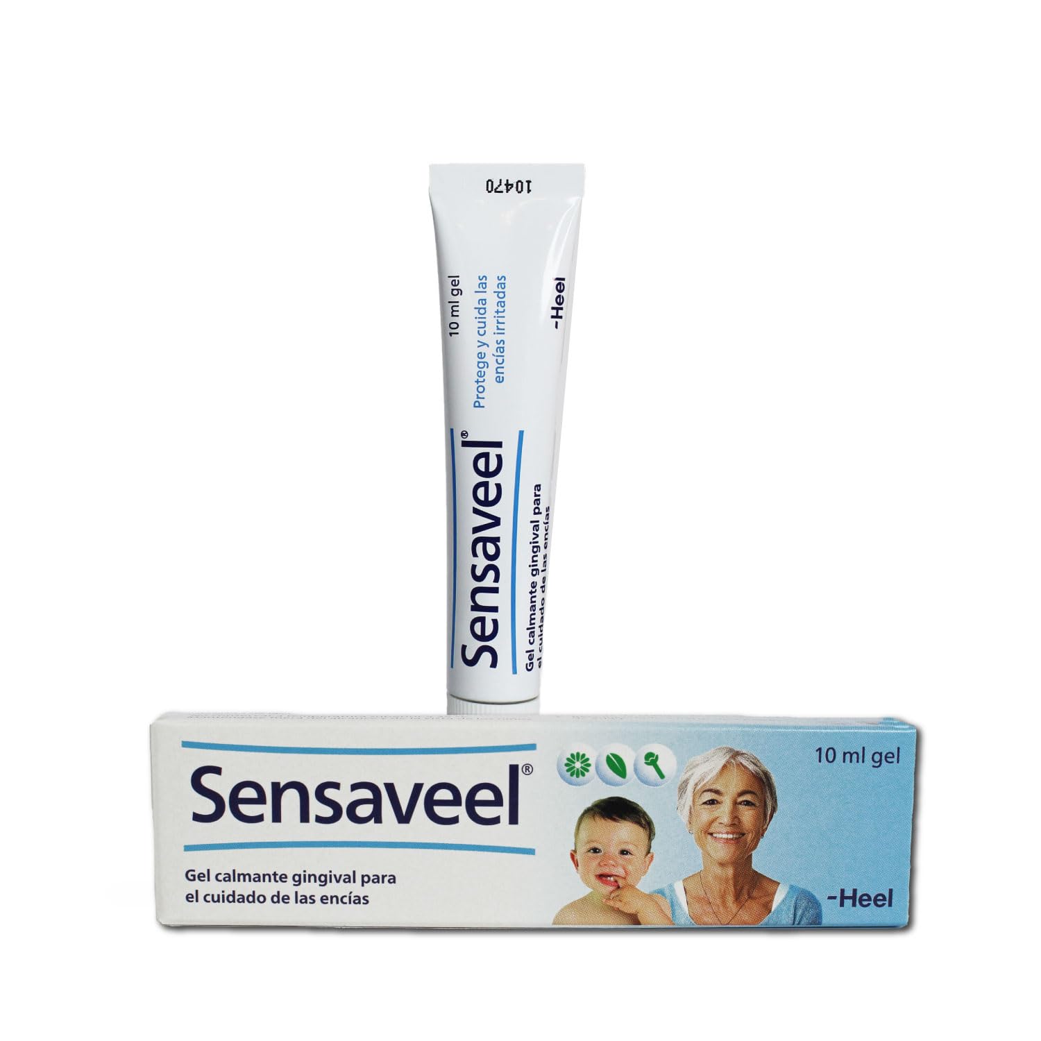 Heel - Sensaveel Gingival żel do pielęgnacji dziąseł, z ekstraktem z rumianku i szałwii, łagodzi podrażnienia, efekt chłodzenia, bez dodatku cukru, dla dorosłych, niemowląt i dzieci - 30 ml