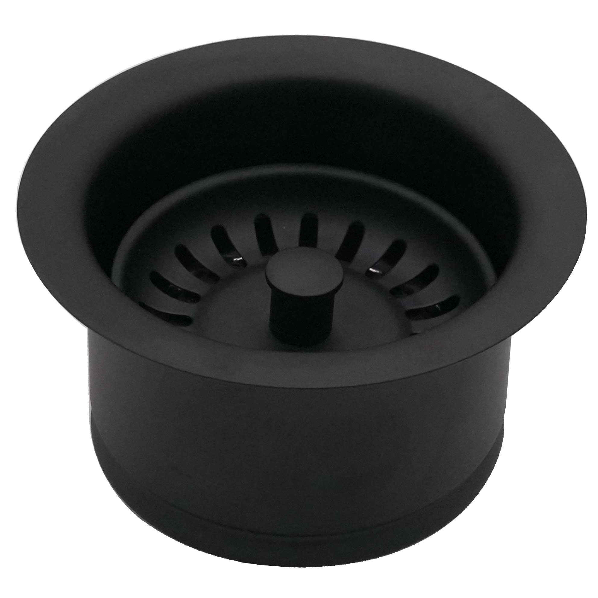 Bride et passoire pour évier noir mat Westbrass D2082S-62 éviter les bouchons