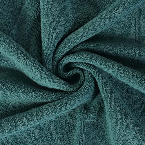 600 Gsm - 40 X 80 Inches - 100% Cotton Bath Sheets Pack Of 2 - Highly Absorbent Extra Large Bath Sheet Towels Set - Jumbo Oversized Cotton Bath Sheets Towels - Super Soft Hotel Quality Towel (Teal) #TOP1