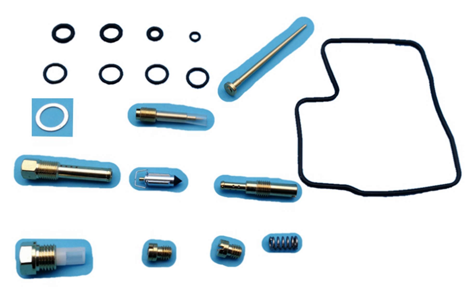 Replace Carb Carburetor Rebuild Repair Kit Honda VT1100T VT1100D2 VT1100C3 VT1100C VT1100C2 Shadow Ace Tour Aero Spirit Sabre 1996 1997 1998 1999 2000 2001 2002 2003 2004 2005 2006 2007 Z263