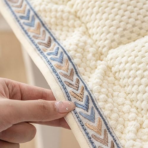 Miniatura 7 de Funda protectora de algodón divertida, funda mágica para sofá, funda acolchada de algodón, antideslizante, funda para sofá, para ventana de bahía