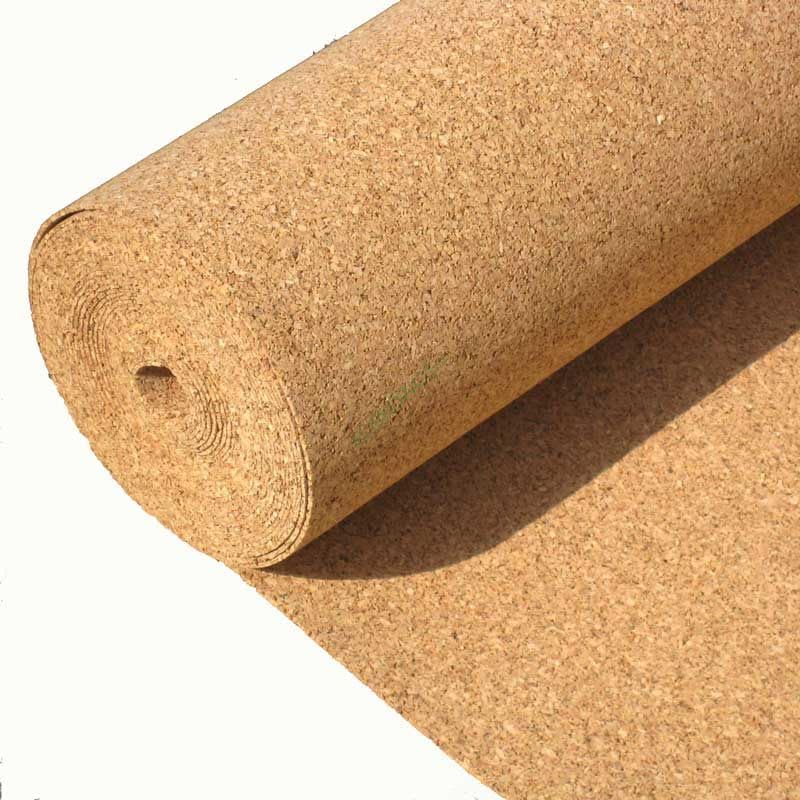 Cork Underlay 3mm Thick 1m x 5m - 5m2 Cork Sheet Roll