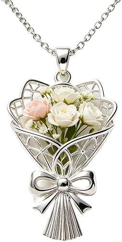 Collar De Flores Elegante