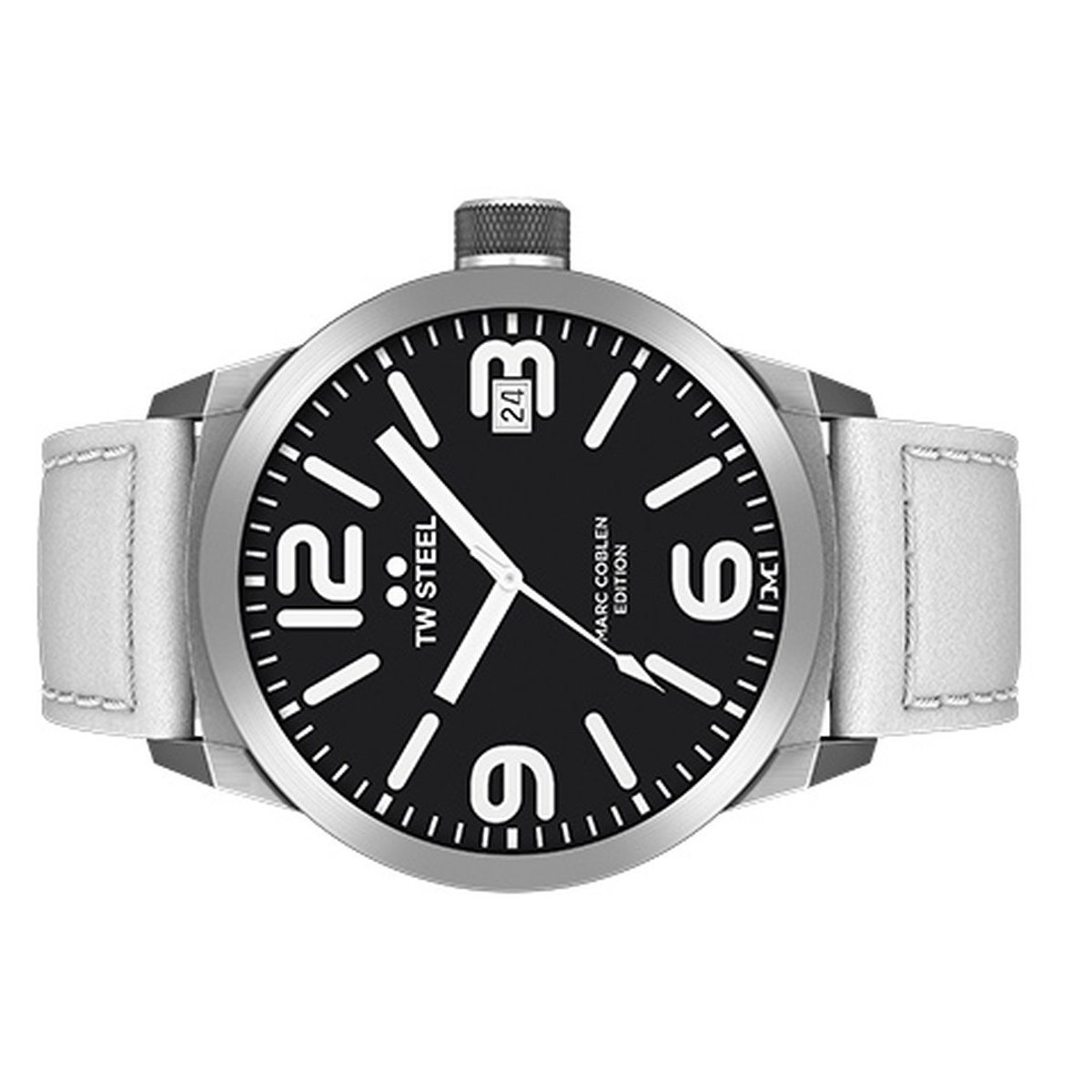 TW Steel Herren Uhr Armbanduhr Marc Coblen Edition TWMC22 Lederband