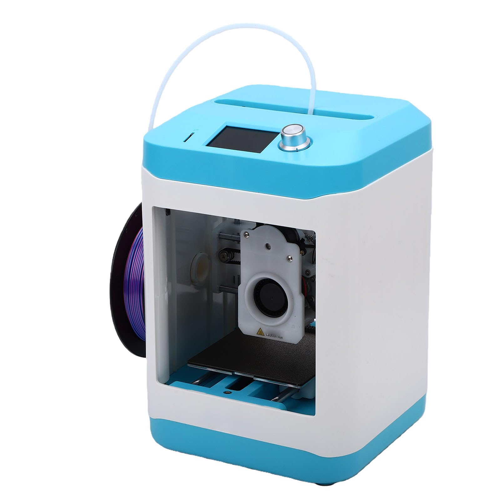 Socobeta Mini Stampante 3D Preassemblata per Bambini Principianti con Livellamento Automatico Dimensioni Compatte 3,94x4,33x3,94 (Spina europea)