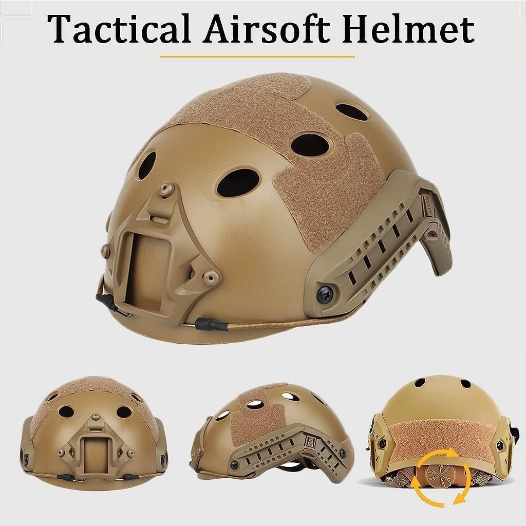 Schnelles Taktisches Helmset Mit Nachtsichtgerät GPNVG-18 (NVG) Stoßdämpfend, Schlagfest Multifunktionaler Helm Für Airsoft & Jagd