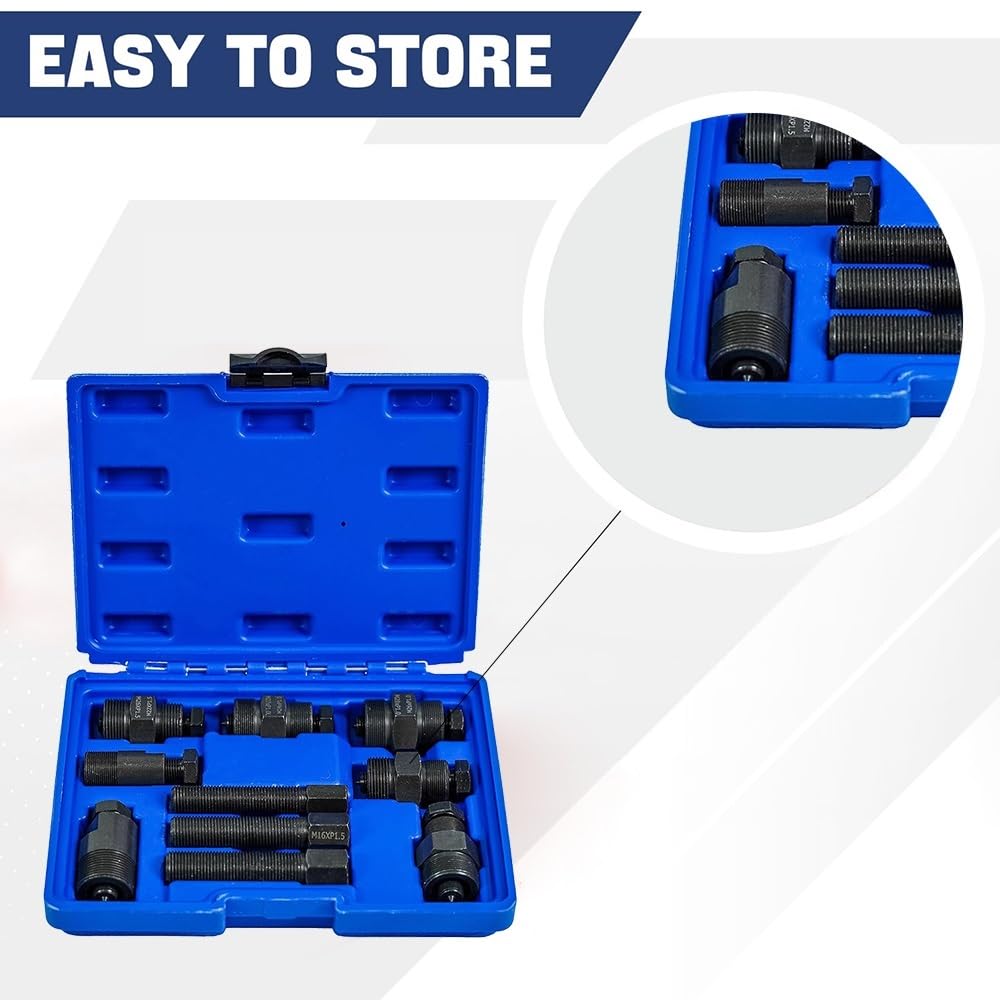 Estrattore volano Estrattore Magnete 10 Pezzi estrattore volano Moto Set Moto Moto da Cross ATV Strumento di rimozione volano Strumenti di Riparazione rimozione rimozione