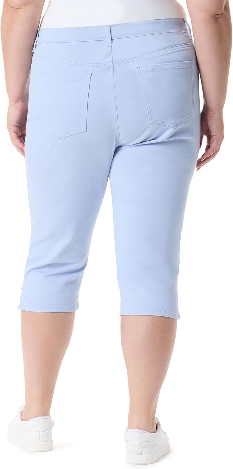 Gloria Vanderbilt Womens Amanda Capri with High Rise Straight Standard - Image 2