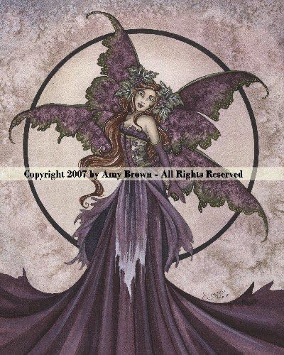 Enchanted Wine Amy Brown Ceramic Sensations Tile