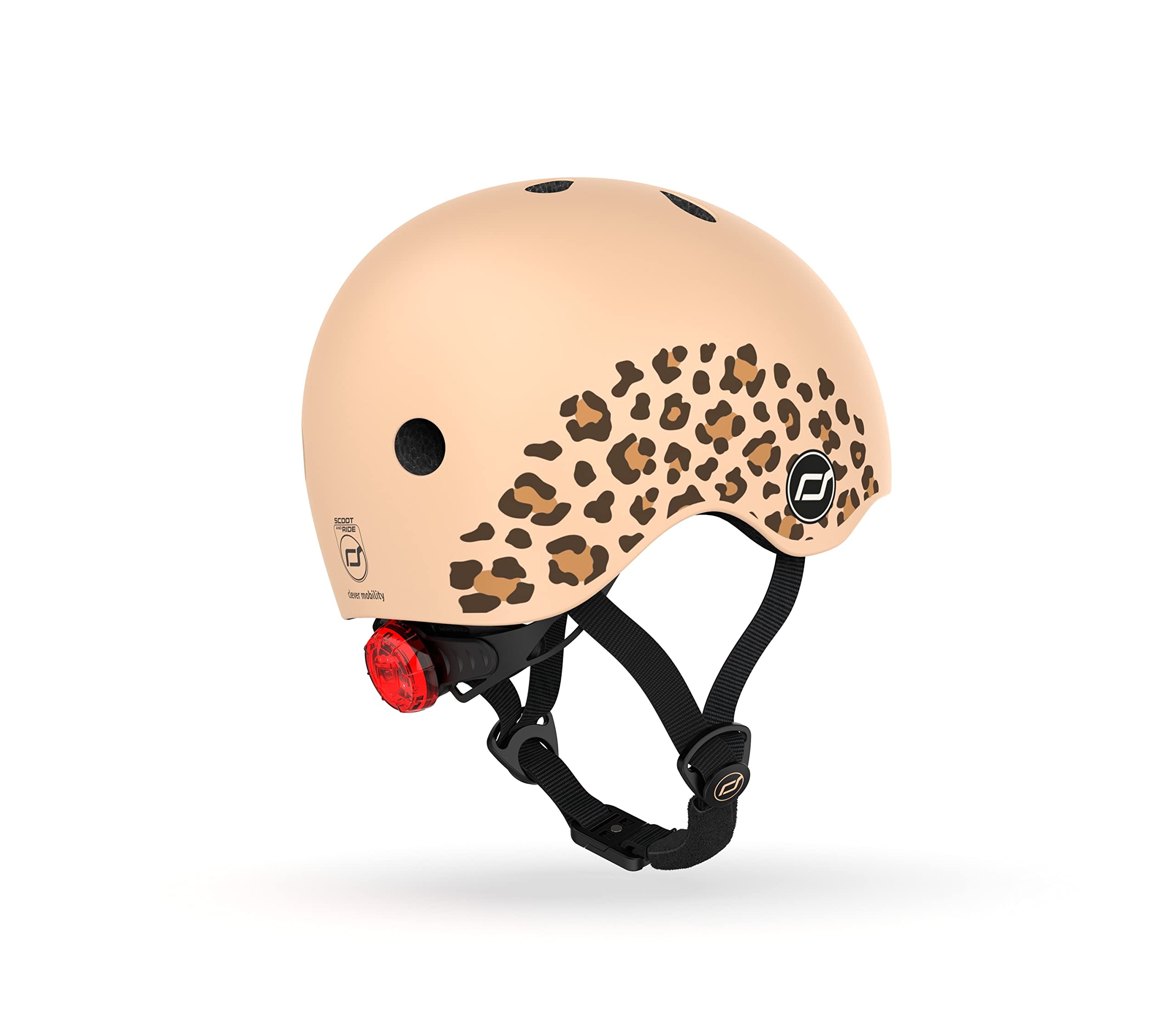 Scoot and Ride - Casque XXS-S Motif Leopard