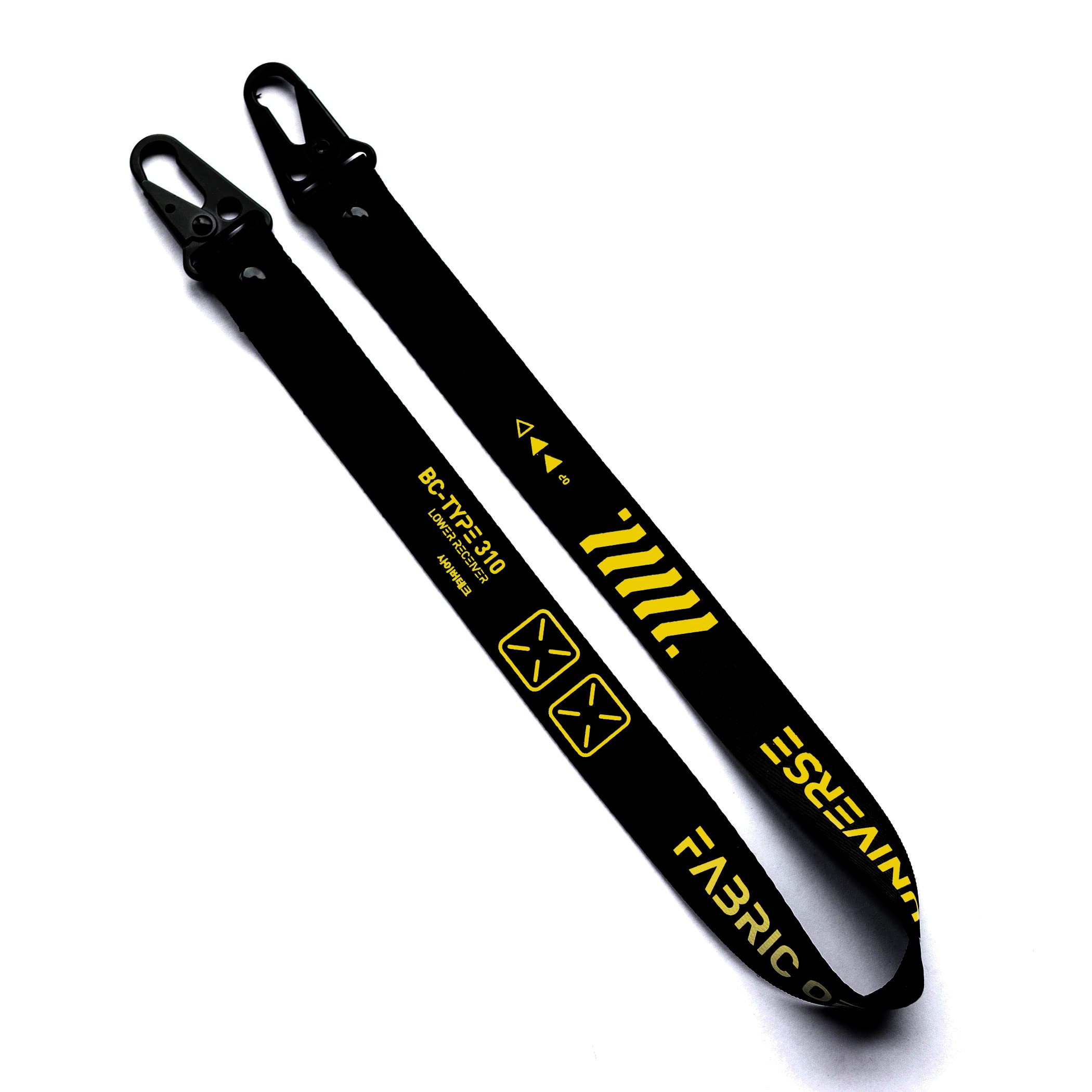 Fabric of the Universe Techwear Cyberpunk Graphic Keychain Hang Tag