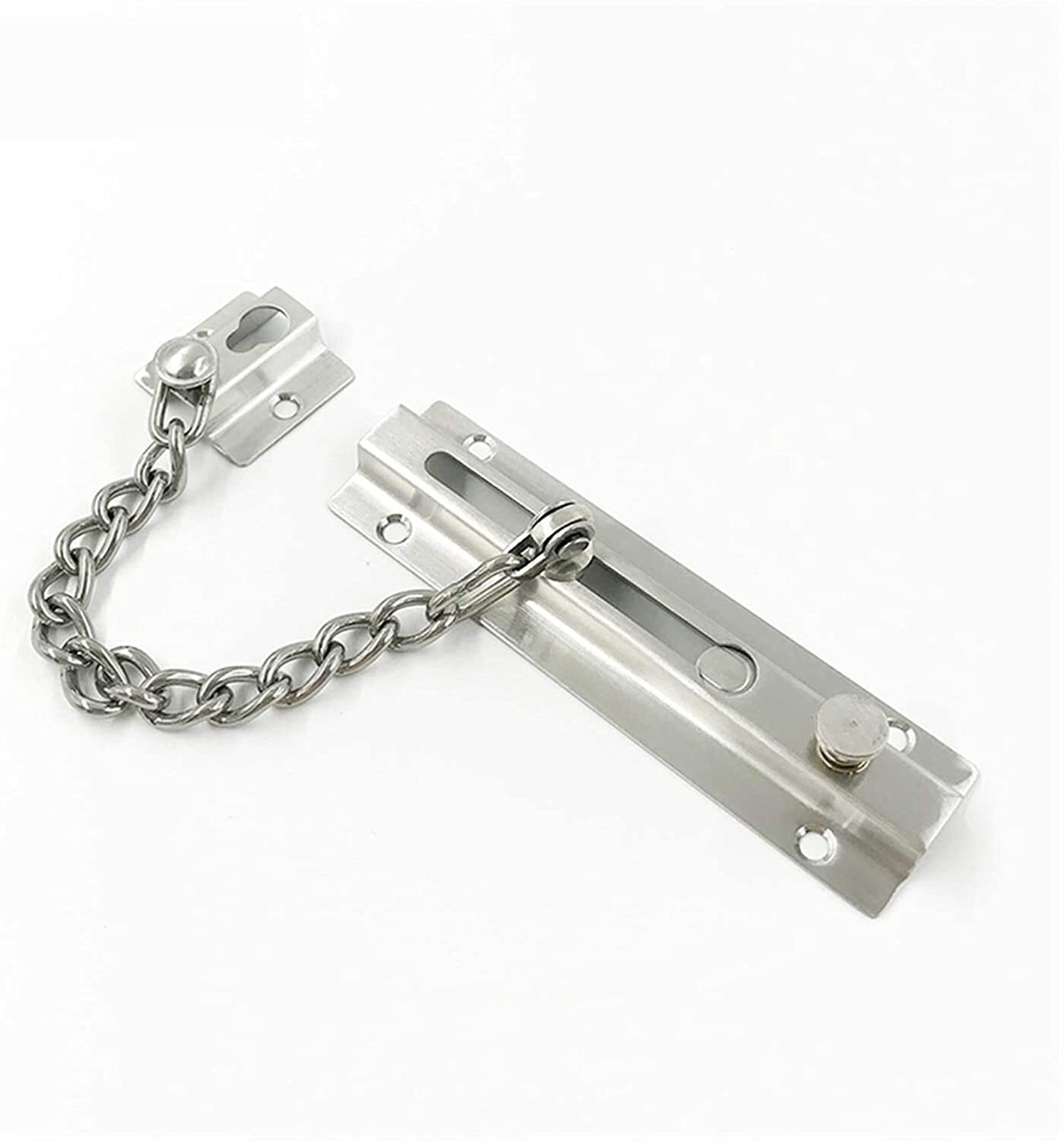 NVSFZGIYG Door Chain Lock, Safe Buckle,Latch Safety Limiter,Anti-Theft Hasp Security Room Bolt