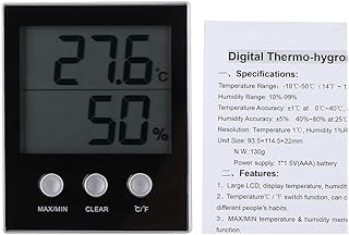 Household Temperature Humidity Meter, Humidity Gauge, Temperature Meter for Home Humidity Meter Greenhouse