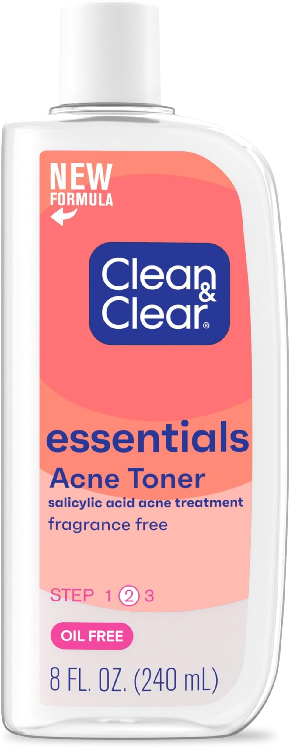 Clean & Clear Deep Cleaning Oil-Fighting Face Astringent, 8 oz, 2 pk