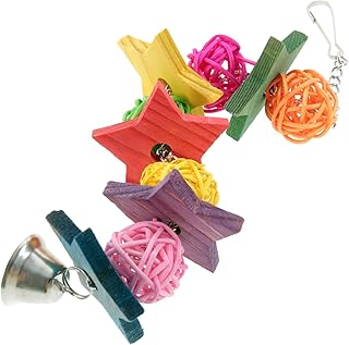 COLLBATH Brinquedo Para Mastigar Papagaio Brinquedos De Madeira Brinquedos De Trem Brinquedos Para Gaiola De Pássaro Brinquedo Para Mastigar Pássaro Para Triturar Brinquedos Papagaio