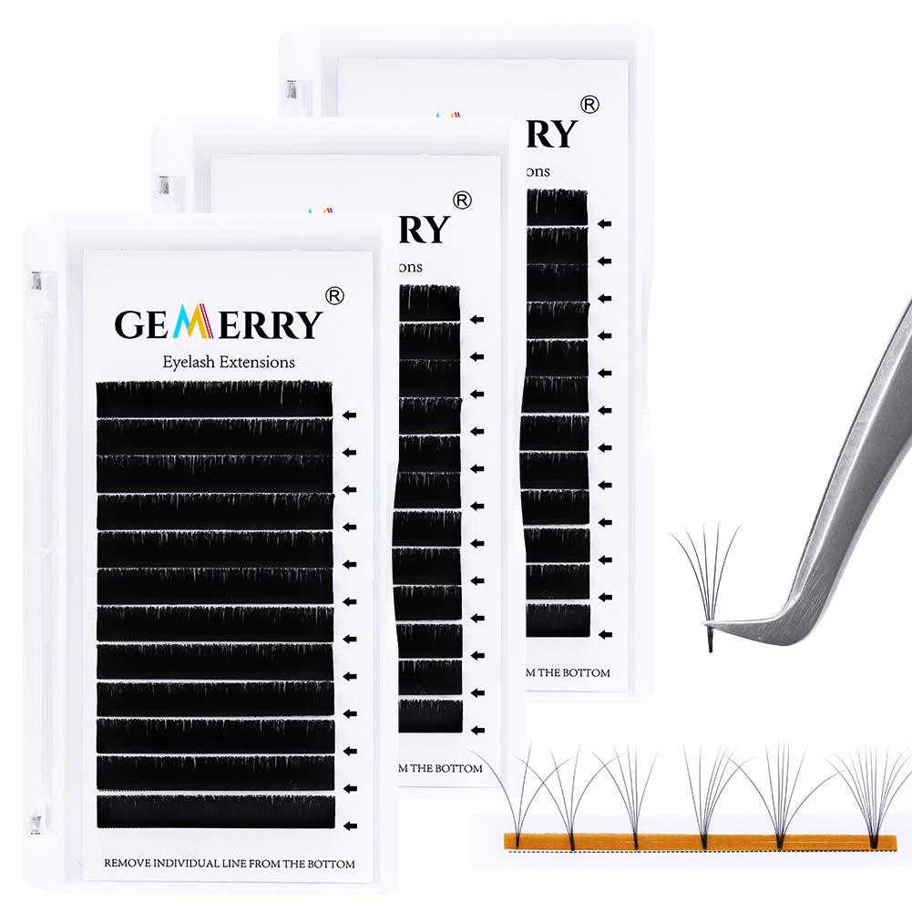Extensiones de Pestañas Volumen Ruso 2D 3D 5D 8D 10D -0.07 D curl Mix 8-14mm - Pestañas Postizas Individuales Volume Lash Extensions de GEMERRY (0.07-d curl-mix 8-14mm) — view 19