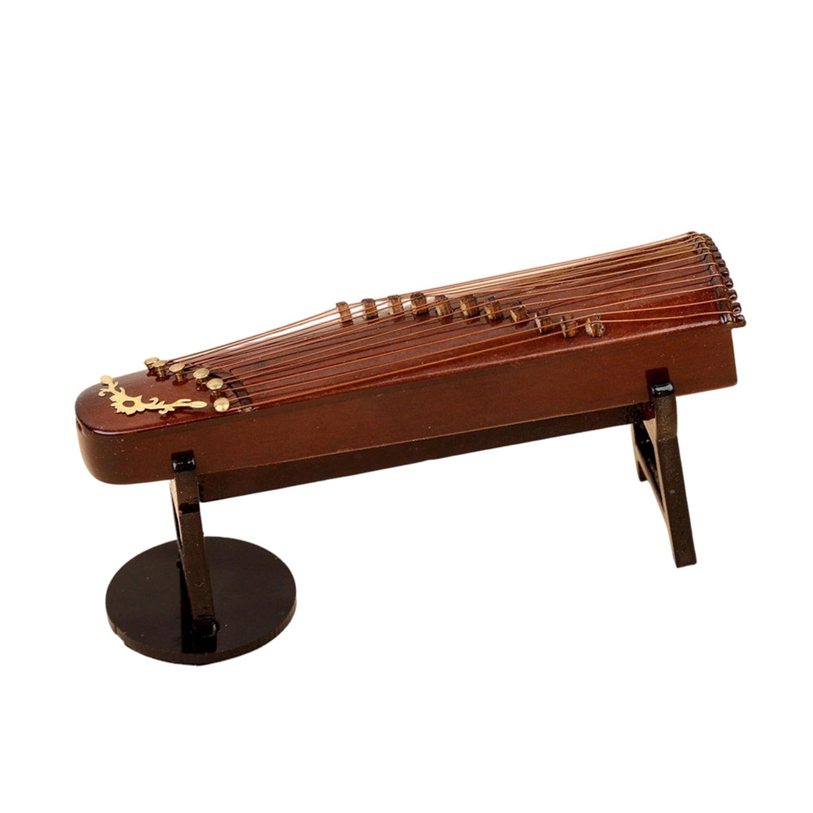 ZXFJYUIP Musical Instrument Figurines Piano Models Folk Guitars Saxophones French Horns Drum Set(21)