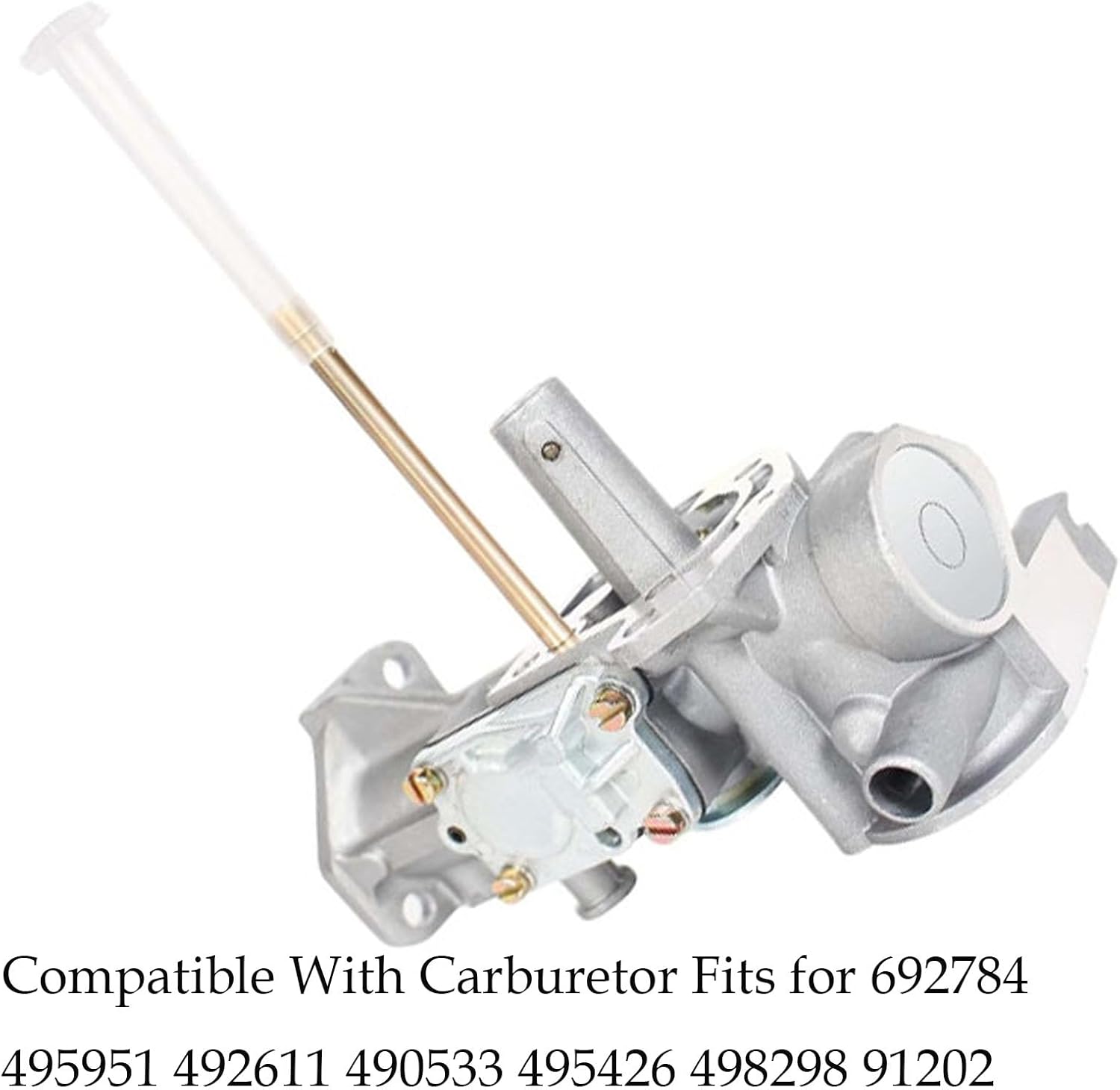 Compatible with 135202 Carburetor for Briggs Stratton 5hp 5.5hp 498298 130202 492611 135292 137202 130212 130232