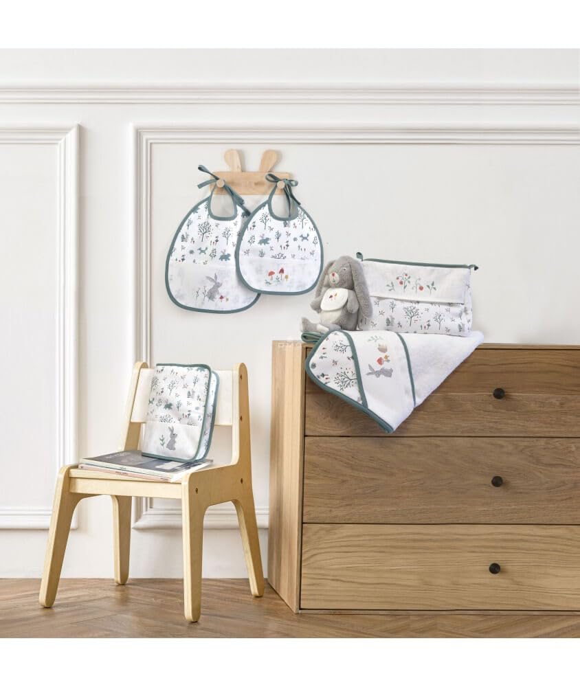 DMC - Trousse de toilette à broder | Forêt enchantée | Motif gratuit inclus