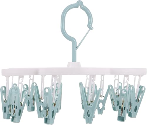 3 piezas de tendedero antideslizante con clip resistente colgador de clip resistente impermeable percha para pantalones estante portátil guantes