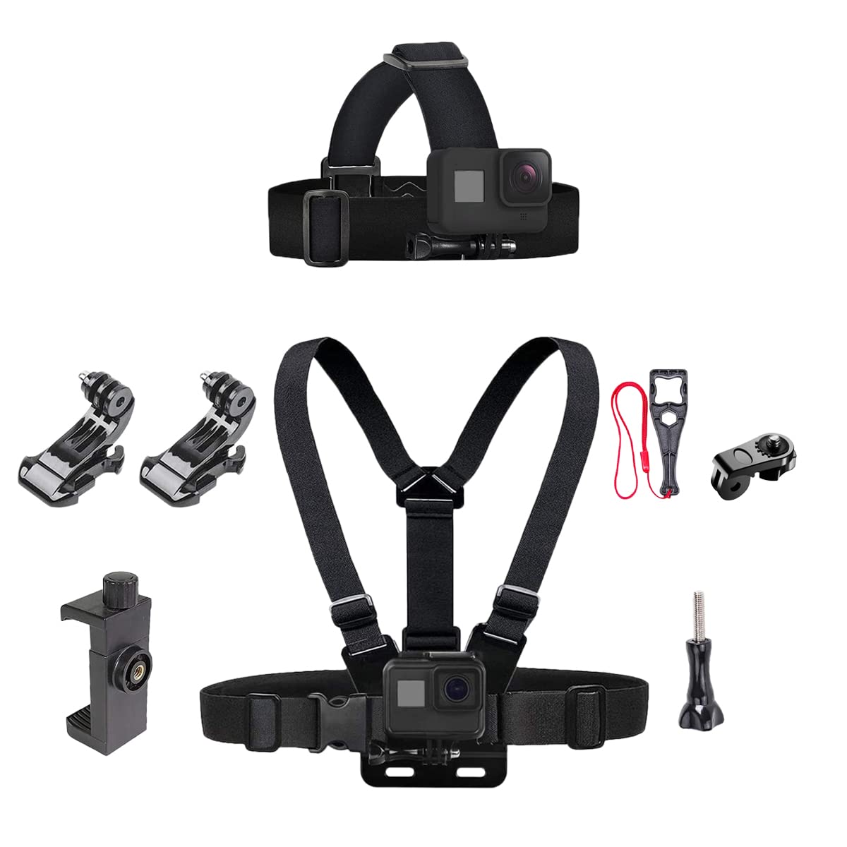 WLPREOEPhone Chest Mount and Phone Head Mount