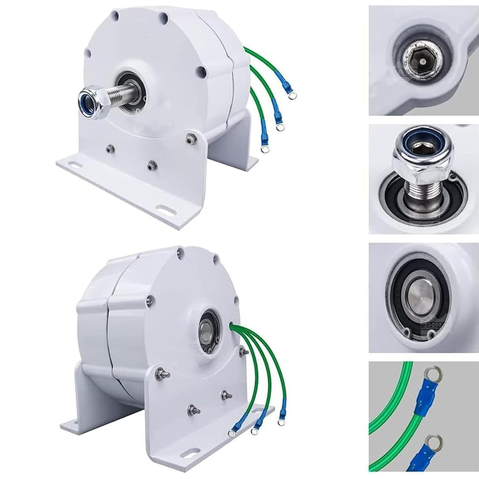 Alternatore trifase, generatore elettrico a magnete permanente da 1000W/12000W per sistemi di turbina eolica fai-da-te