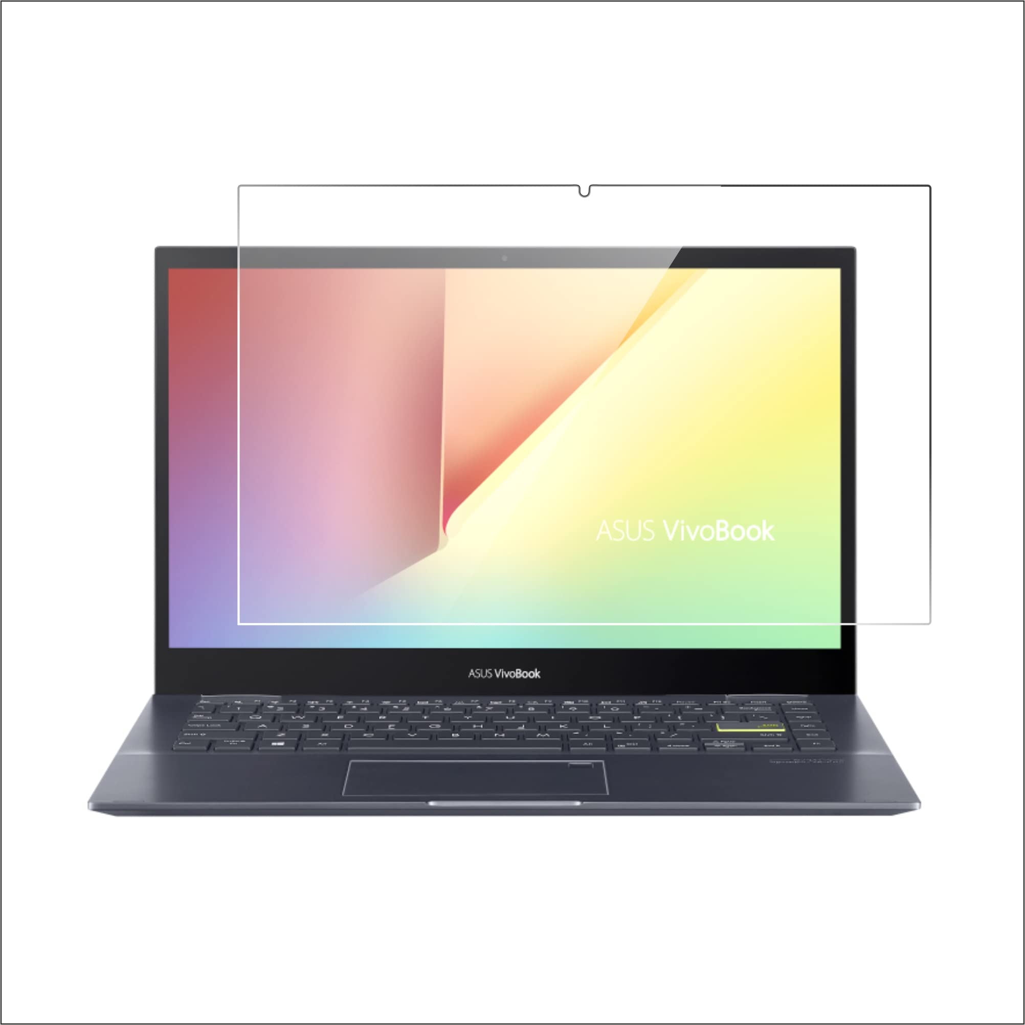 RGY Hydrophobic Screen Guard Protector For Compatible With Asus Vivobook Flip 14 (2021), 14-Inch (35.56 Cm) Tp470Ea-Ec512Ws - Clear (B09WKNDZT2) Amazon Price History, Amazon Price Tracker