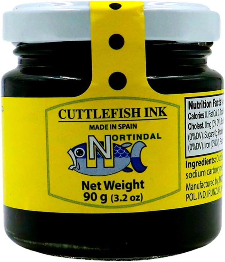 Cuttlefish Ink/ Squid Ink Jar 3.2ounce