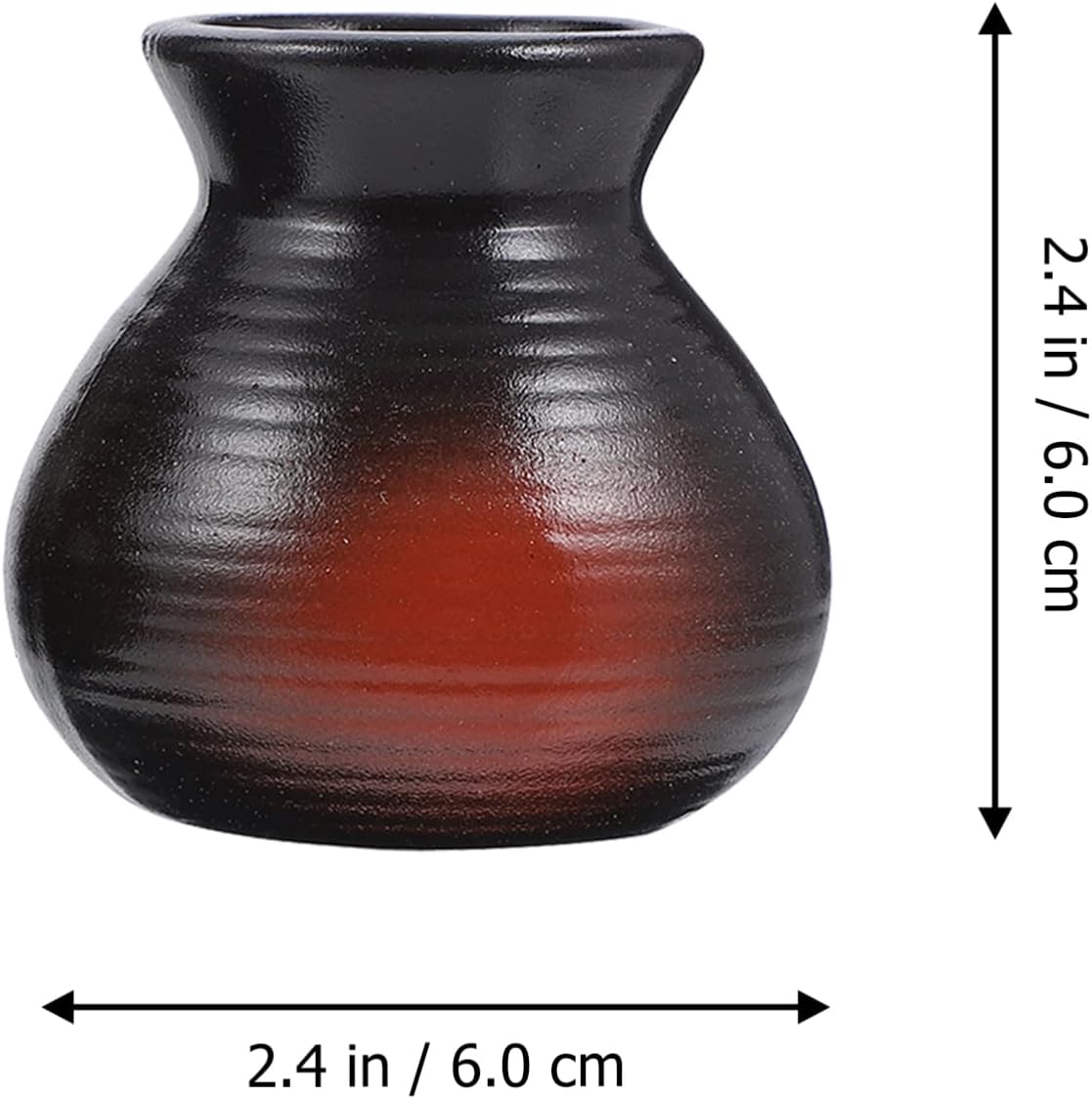Japanese Style Ceramic Dry Ice Cups 2 Piece Set for Home