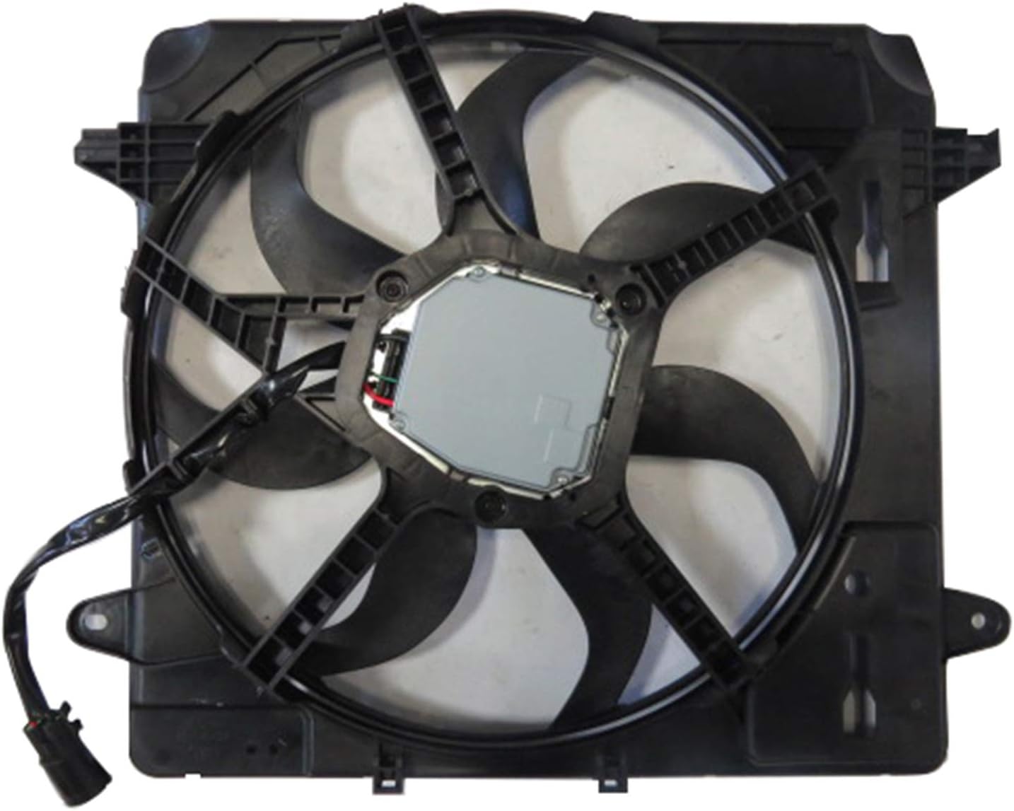 Get Cheap Price TYC 624080 Cooling Fan Assembly Compatible with 2012-2018 Jeep Wrangler, Black
