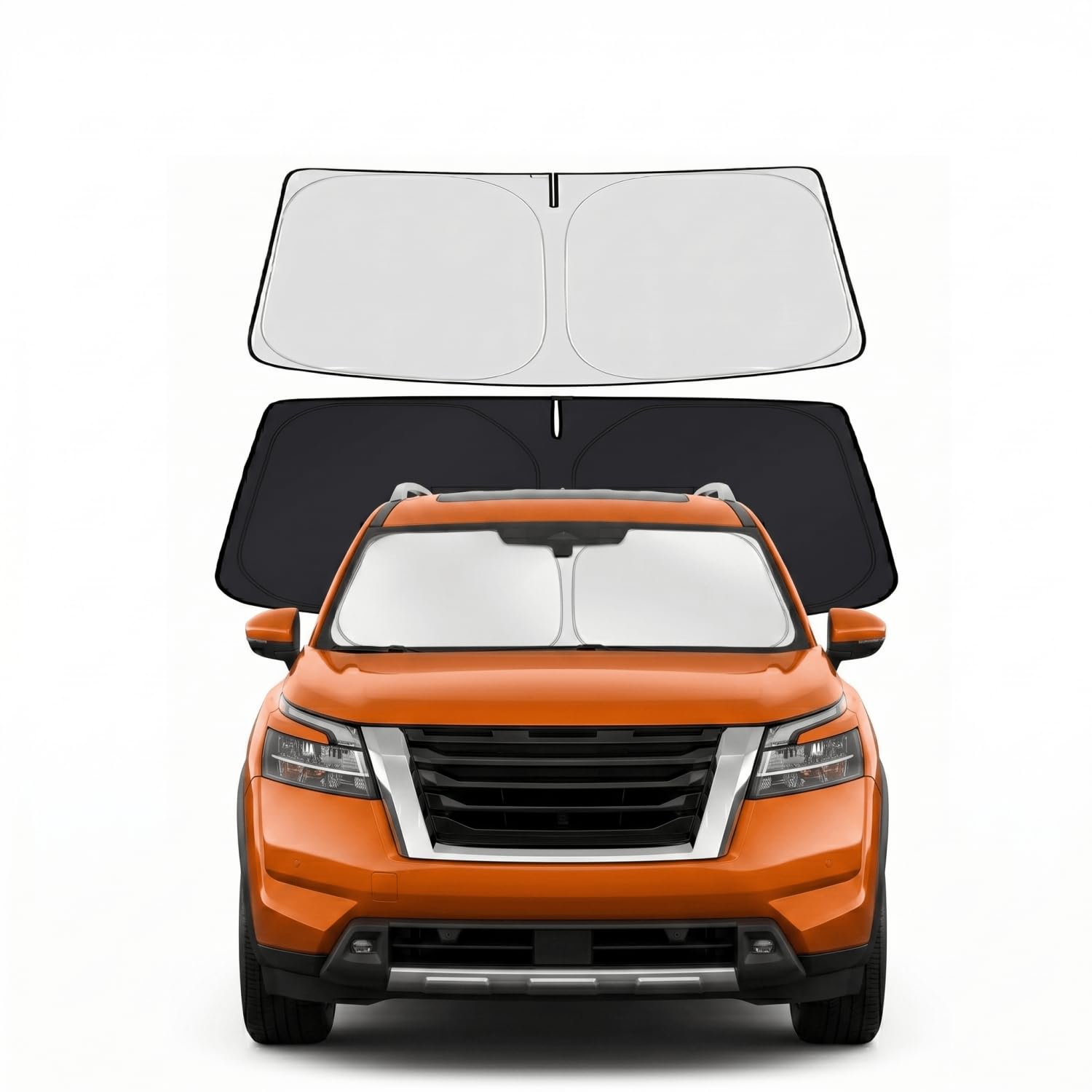 【N15135】sunny Amazon.com: Windshield Sun Shade for 2022-2025 2026 Nissan