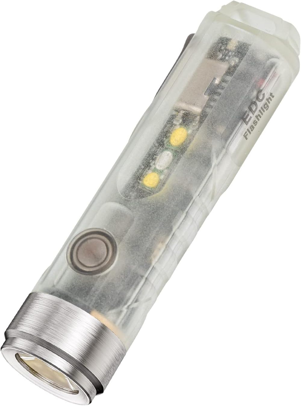 RovyVon A5U G3 Flashlight Luminous Glow in The Dark,650 Lumens 5 Modes High Lumen Rechargeable EDC Keychain…