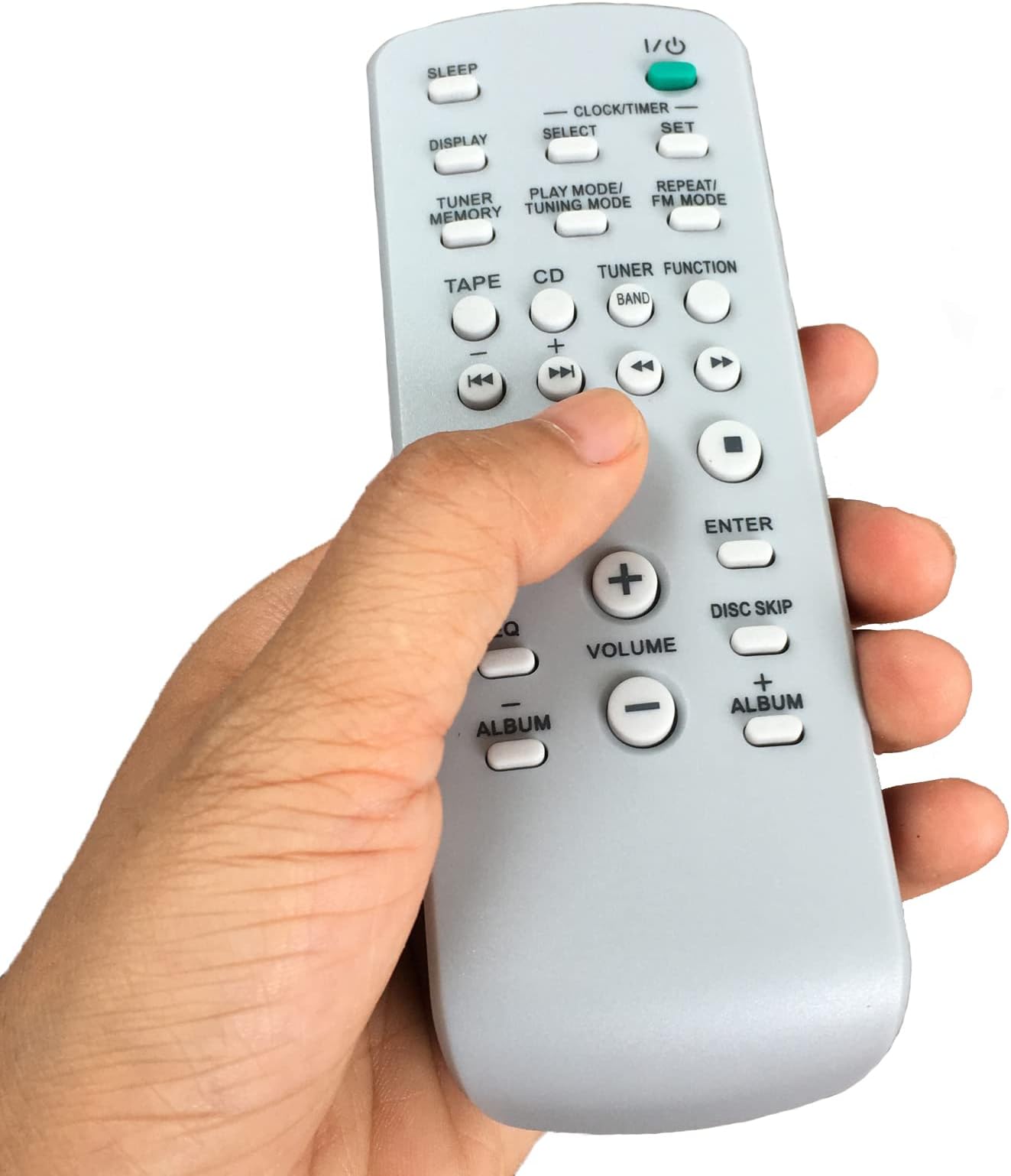 Replacement Remote Control RM-SC3 Compatible for Sony System Audio CMT-HPX9 CMT-BX5BT CMT-CPX22 CMT-HPX10W MHC-GNX880