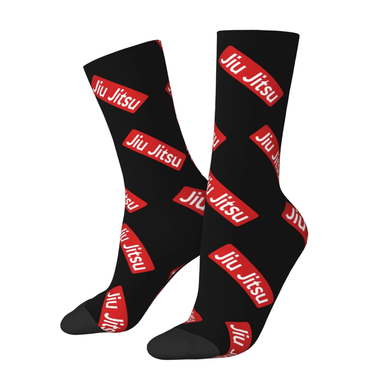 Kwqdozf Unisex As Pic Jiu Jitsu Socks Funny Novelty Crew Socks Gift For Men Women Teen