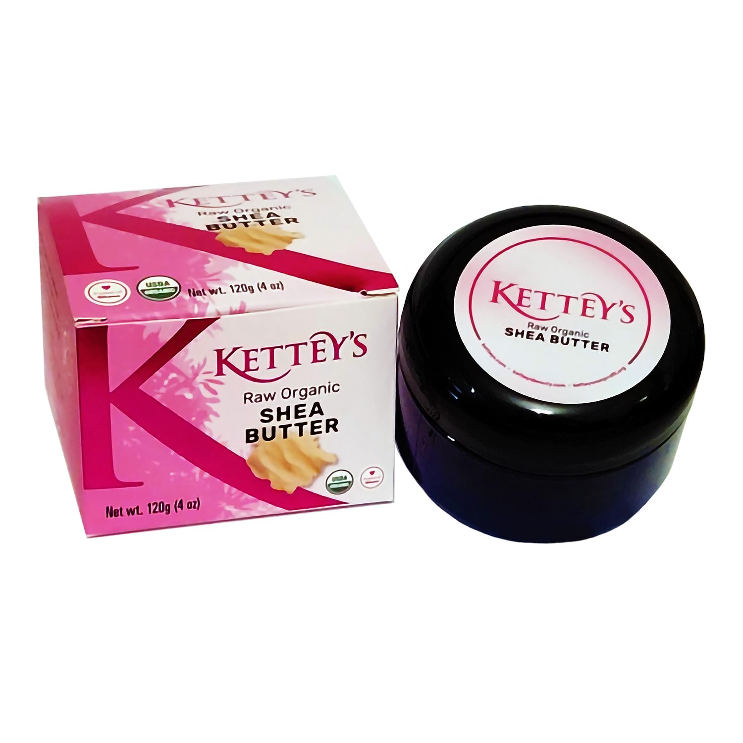 KETTEY'S Raw Oganic Shea Butter 4oz