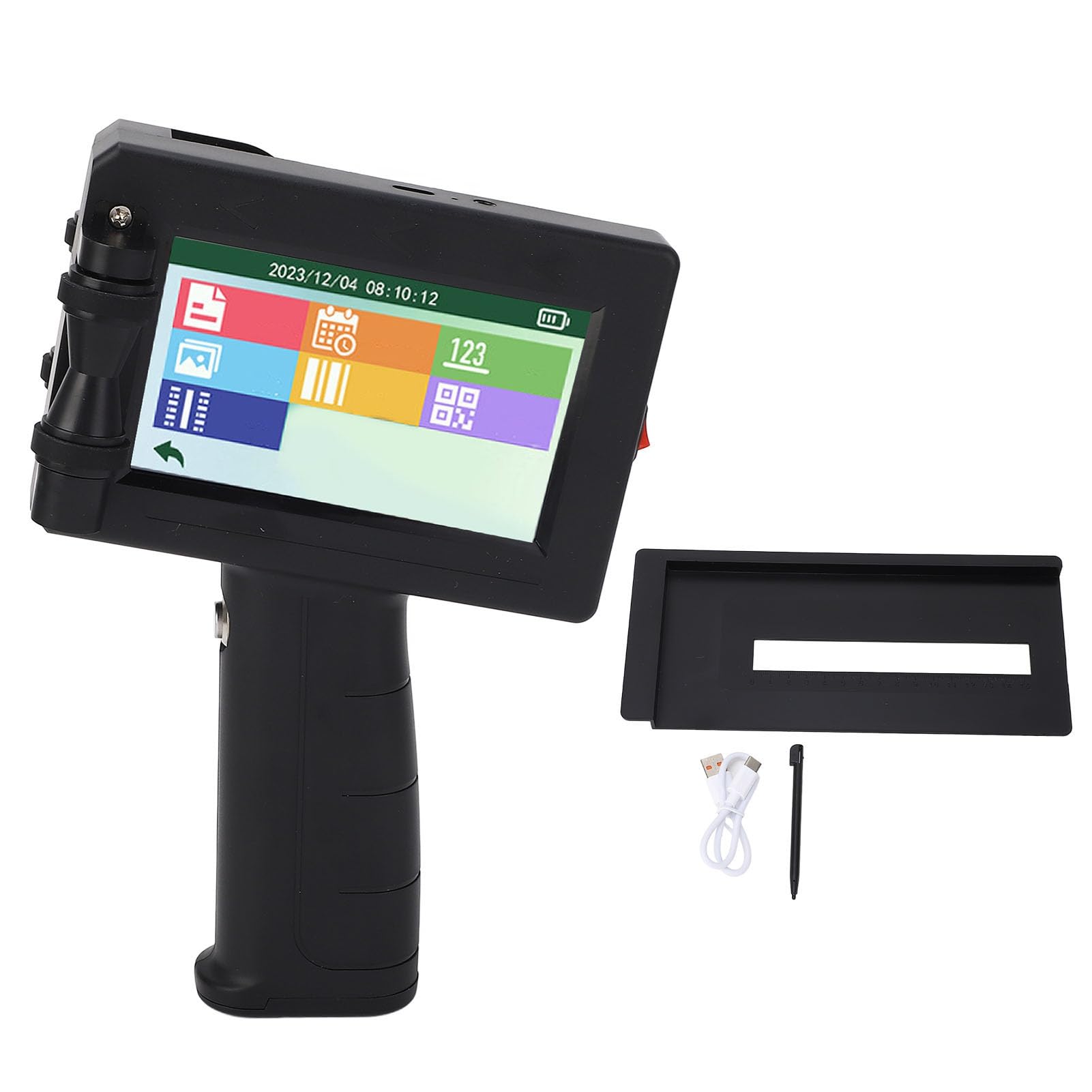 Tintenstrahl-Etikettendrucker Tragbarer Tragbarer Hochauflösender Touchscreen-Drucker für Effiziente Druckaufgaben für Industrieverpackungen