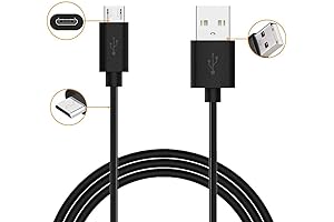 (Taelectric) USB Cable Cord for TMobile/Sprint LG G7 ThinQ LMG710TM LM-G710TM G710 LGG710PM