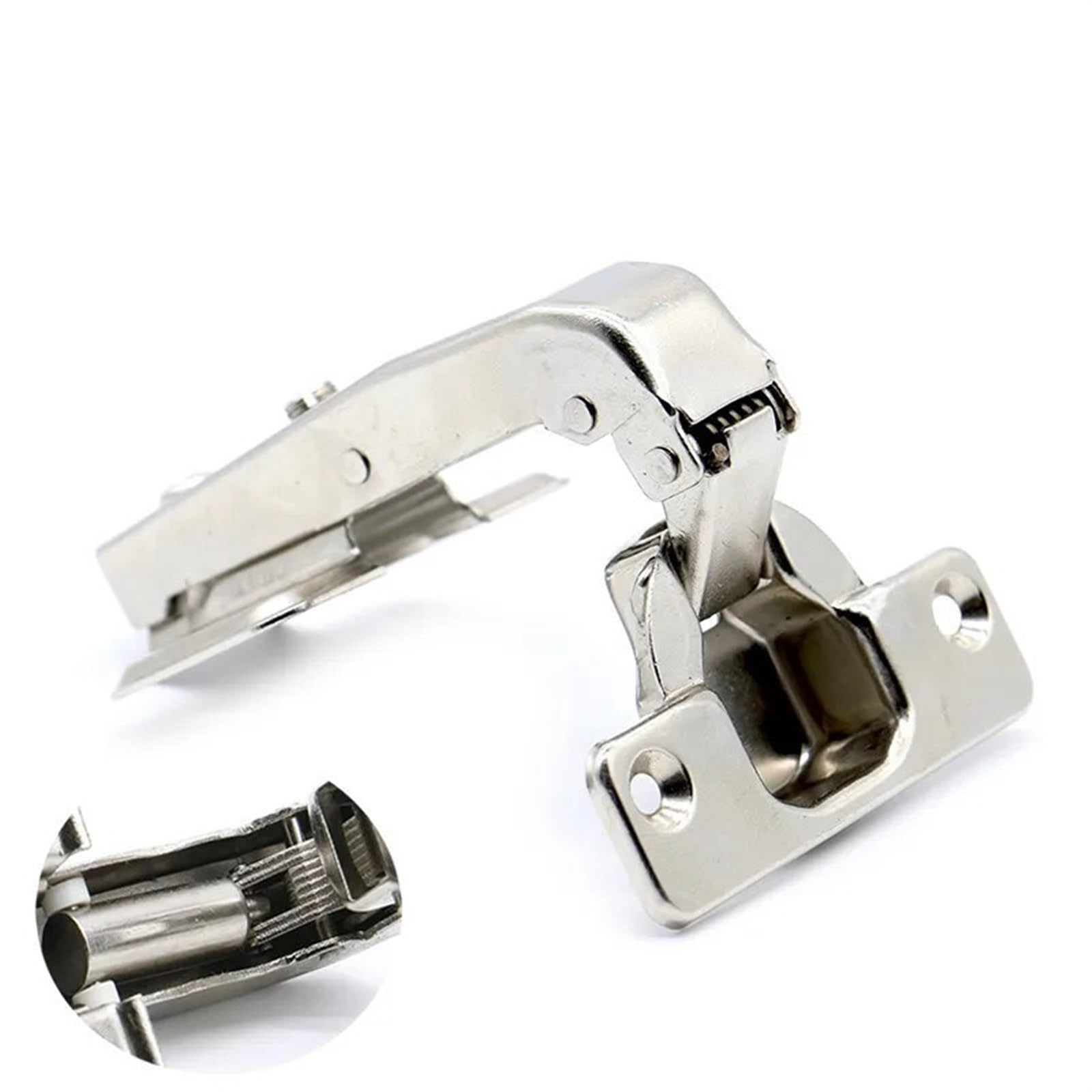 Charnière hydraulique d'angle pour meubles de placard et quincaillerie durable