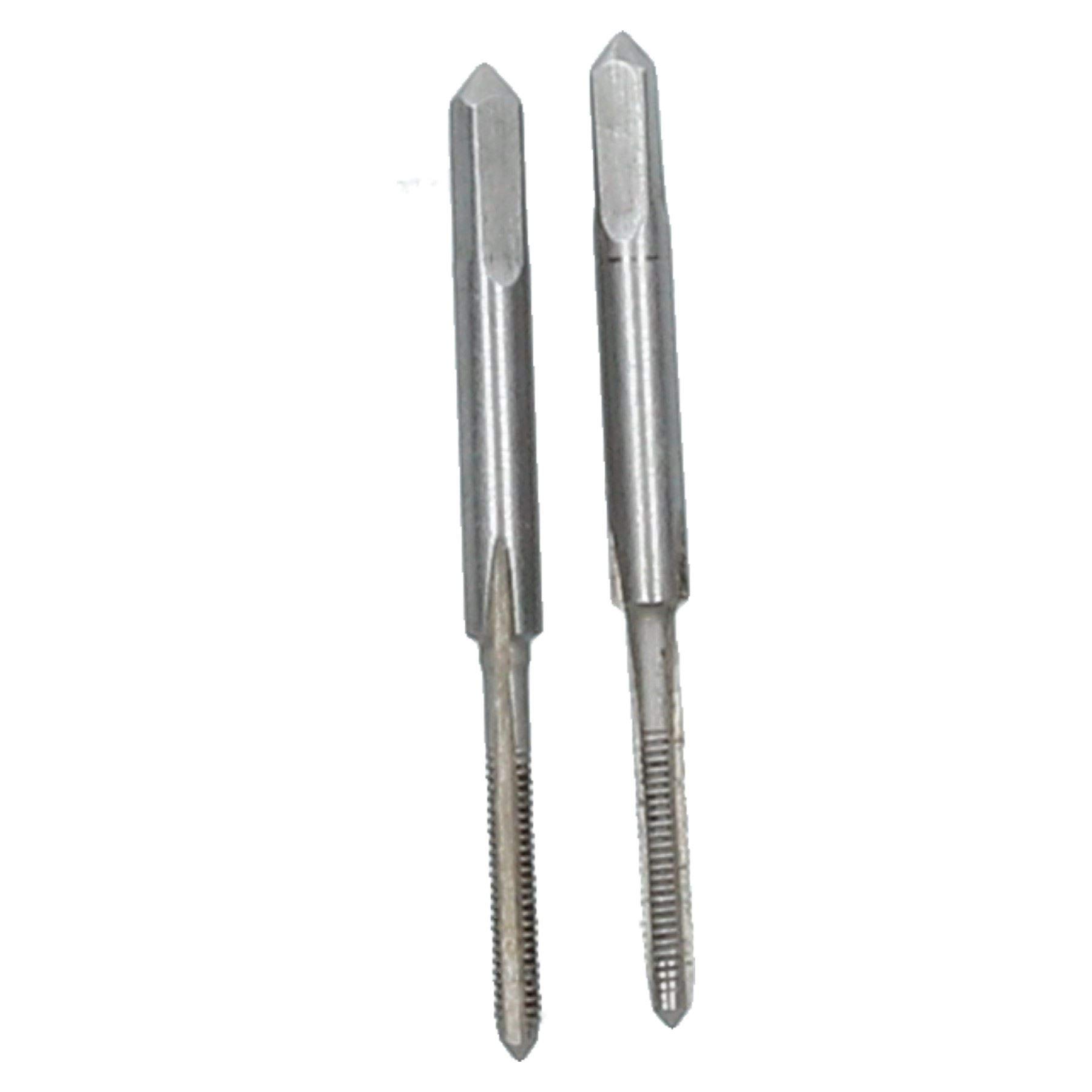 Ab Tools M2 X 0.4Mm Metric Tap Set, Tungsten Steel, Taper And Plug Thread Cutter Td035