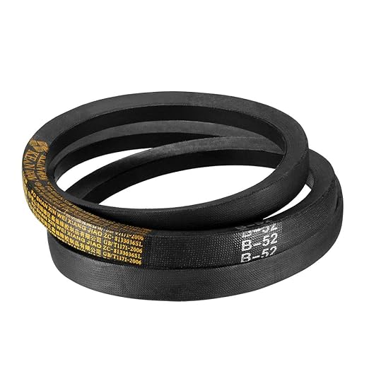 uxcell B-52 V-Belts 52" Inner Length, B-Section Rubber Drive Belt